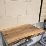 Дървен плот за баня от Орех 59/36-41/4 см