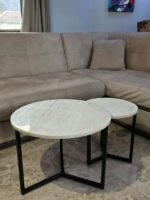 Комплект холни маси с каменен плот - Image 6