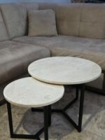 Комплект холни маси с каменен плот - Image 2