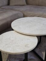 Комплект холни маси с каменен плот - Image 3