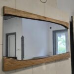 Правоъгълно огледало акцент Дъб 106/53 см