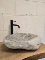 Мивка от речен камък 49/42/14 см N10