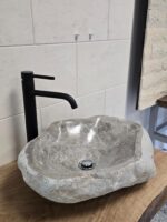 Мивка от речен камък 49/42/14 см N10 - Image 3