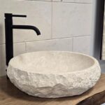 Мивка от варовик/врачански камък 42/42/12 см