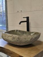 Мивка от речен камък 54/37/13 см N5