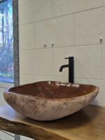 Мивка от речен камък 52/50/14 см N7 - Image 2