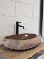 Мивка от речен камък 58/38/13 см N9 - Image 2