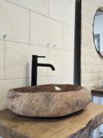 Мивка от речен камък 58/38/13 см N9 - Image 4