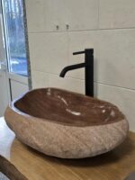 Мивка от речен камък 58/38/13 см N9 - Image 3