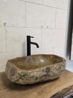 Мивка от речен камък 51/34/15 см N11 - Image 4