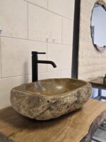 Мивка от речен камък 51/34/15 см N11