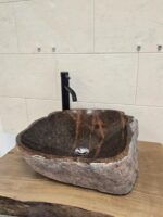 Мивка от речен камък 45/45/15 см N13 - Image 3