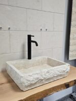 Мивка от варовик/врачански камък 53/42/12 см - Image 2