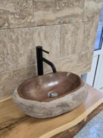 Мивка от речен камък 47/30/13 см N15 - Image 4