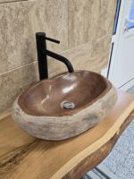 Мивка от речен камък 47/30/13 см N15