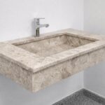 Умивалник от мрамор за баня