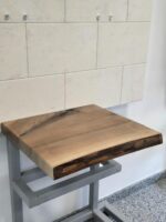 Дървен плот за баня от Орех 54.5/49/5 см N14