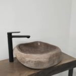 Мивка от речен камък 45/40/15 см N24